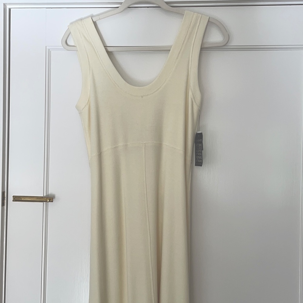 Jersey Ecru Dress